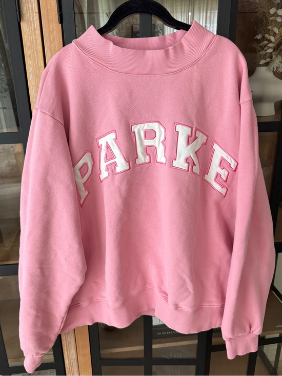 Parke Tops - PARKE mock neck conch summerland collection varsity letters pullover heritage